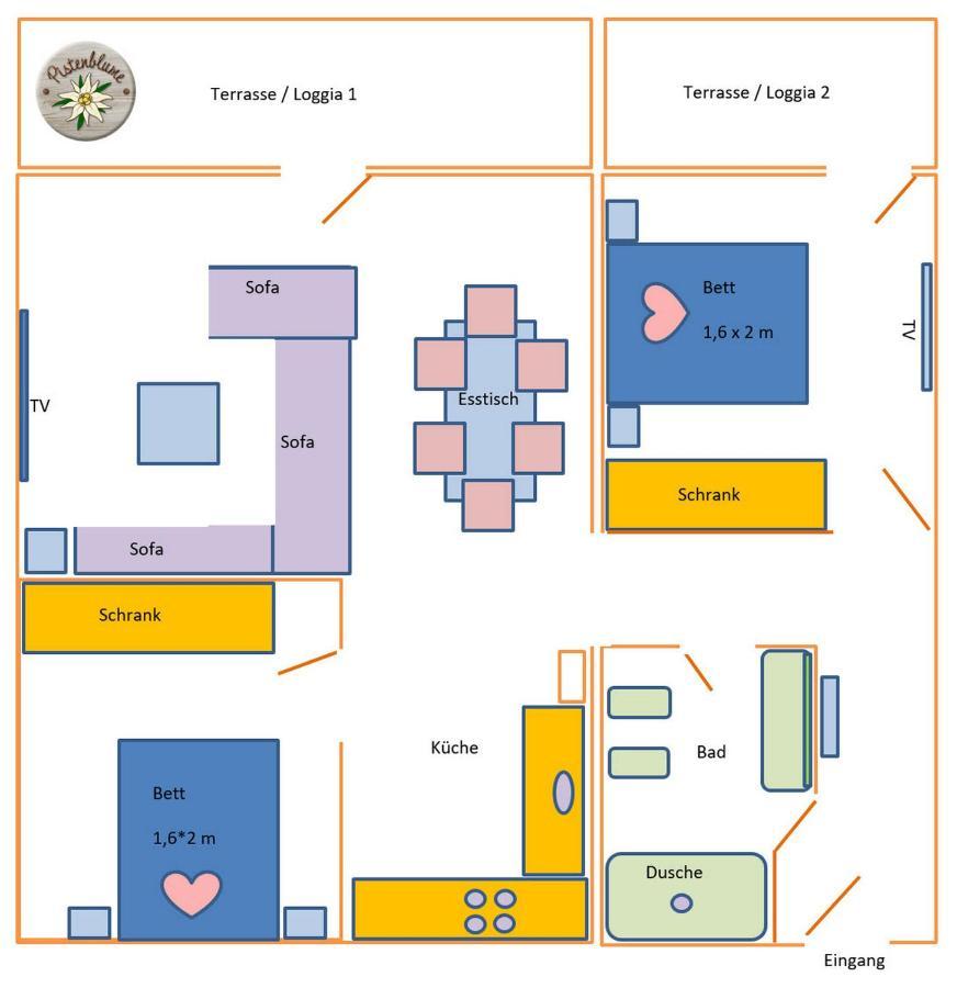 Pistenblume Apartment - Skipiste, Stadtzentrum วินเทอร์แบร์ก ภายนอก รูปภาพ